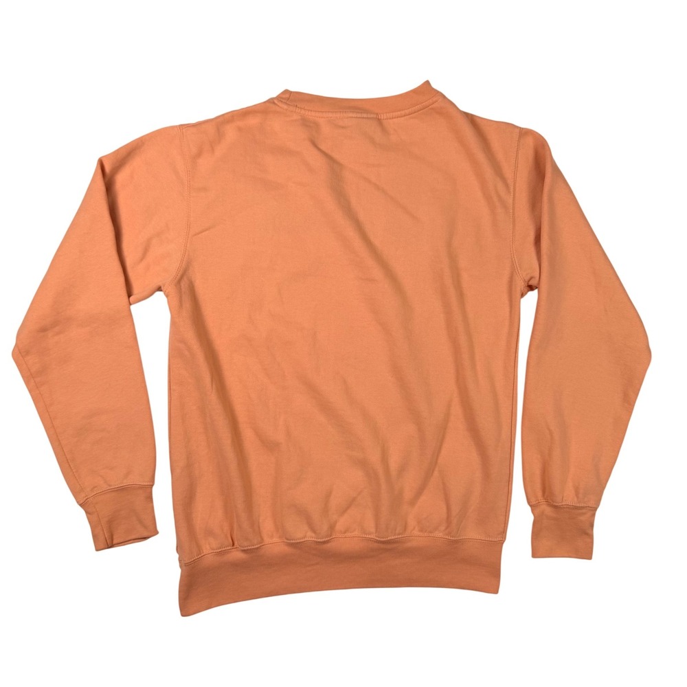 MV‎ Sport Auburn Sweatshirt Womens S Peach Excellent Script Logo Crewneck NCAA - Picture 5 of 9